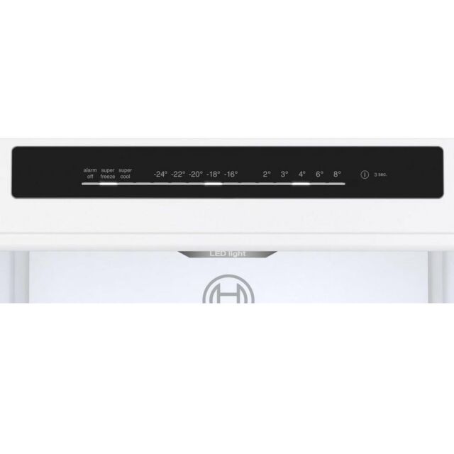 Bosch KGN362WDFG Series 4 - Frost Free Fridge Freezer - D Energy Rated - H186 W60 D66.5 