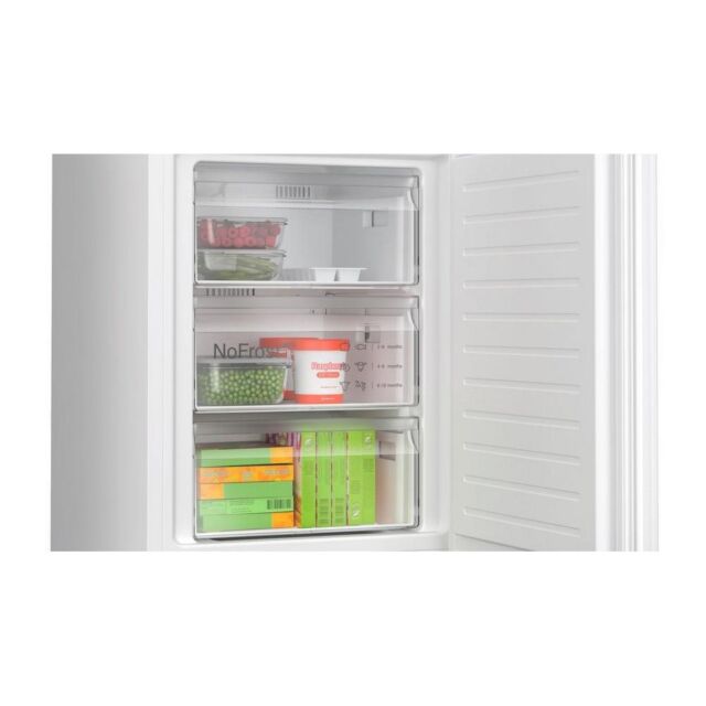 Bosch KGN362WDFG Series 4 - Frost Free Fridge Freezer - D Energy Rated - H186 W60 D66.5 