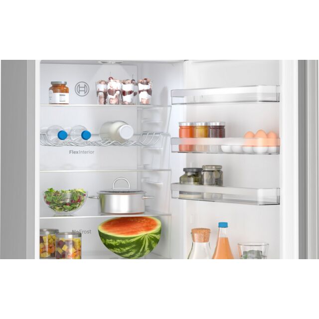 Bosch KGN392LAFG Series 4 - 70/30 No Frost Fridge Freezer - A Energy Rated - H203 W60 D66.5