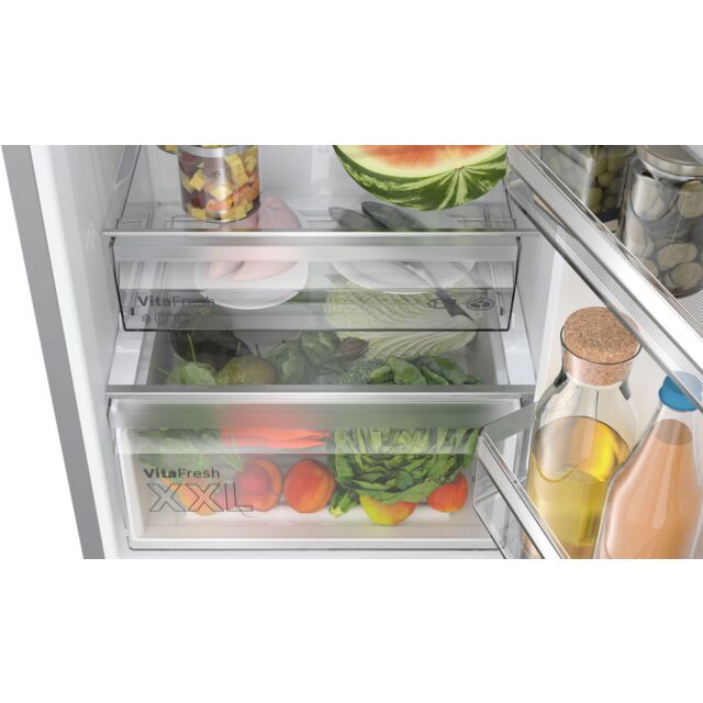 Bosch KGN392LAFG Series 4 - 70/30 No Frost Fridge Freezer - A Energy Rated - H203 W60 D66.5