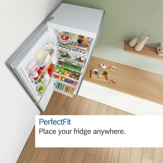Bosch KGN392LAFG Series 4 - 70/30 No Frost Fridge Freezer - A Energy Rated - H203 W60 D66.5