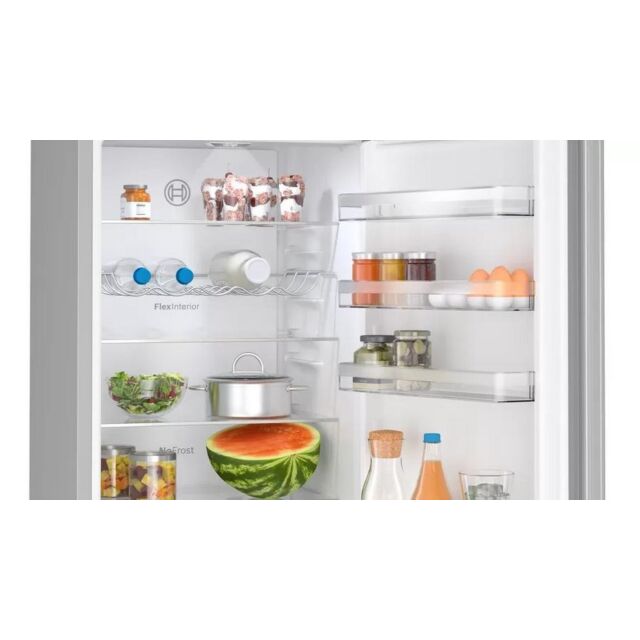 Bosch KGN392LDFG Series 4 Frost Free Fridge Freezer - D Energy Rated - H203 W60 D66.5