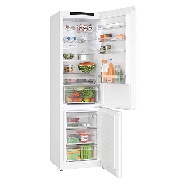 Bosch KGN392WDFG Series 4 - Frost Free Fridge Freezer - D Energy Rated - H203 W60 D66.5 