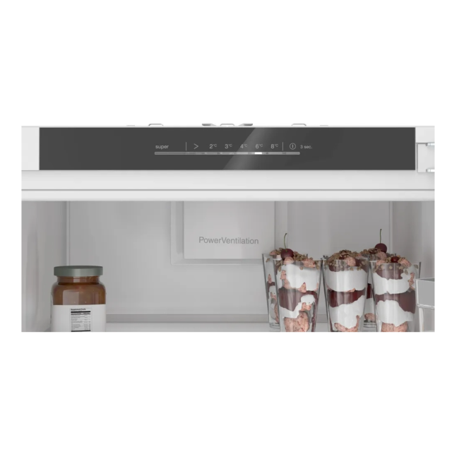 Bosch KIR81VFE0G Integrated Tall Larder Fridge - E Energy Rated - H177.2 W54.1 D54.8