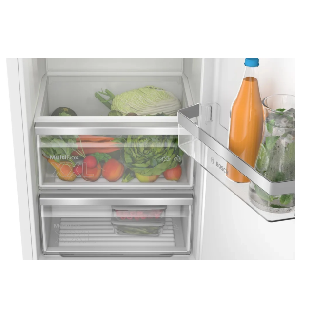 Bosch KIR81VFE0G Integrated Tall Larder Fridge - E Energy Rated - H177.2 W54.1 D54.8