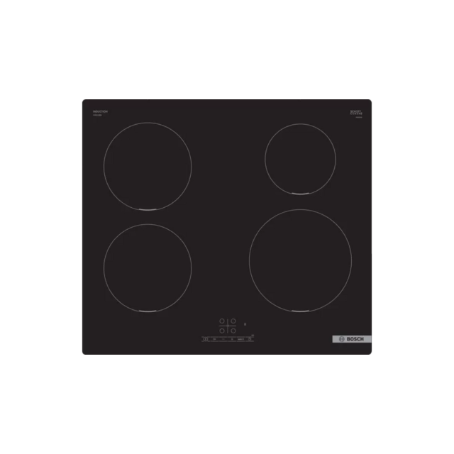 Bosch PUE611BB5E Series 4 Induction Hob - Plug And Play - H5.1 W59.2 D52.2