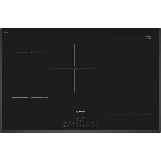 Bosch PXV851FC1E Serie 6 Half Flex Induction Hob - Hard Wired - H5.1 W80.2 D52.2