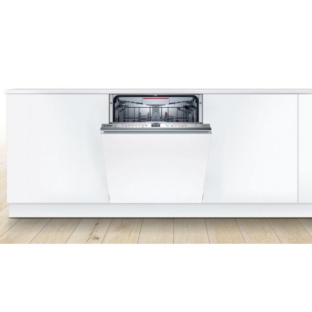 Bosch SMD6ZCX60G Series 6 Integrated Full Size Dishwasher - Top Rack - 13 Place Settings - C Energy 