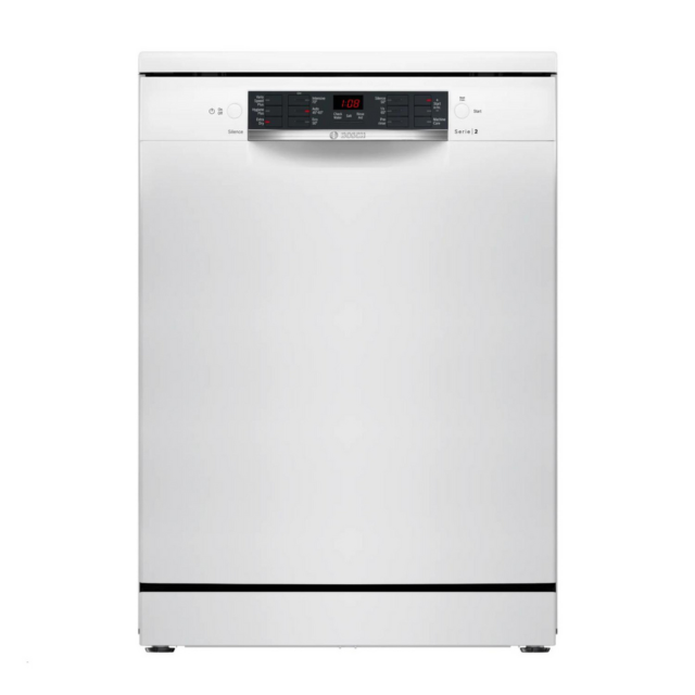 Bosch SMS26AW08G Series 2 Free-Standing Dishwasher - 12 Place Settings - E Energy Rated -