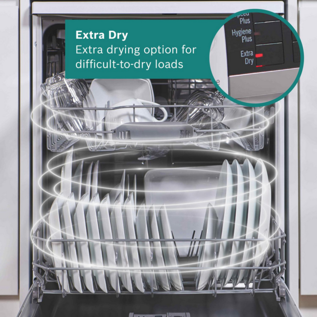Bosch SMS26AW08G Series 2 Free-Standing Dishwasher - 12 Place Settings - E Energy Rated -