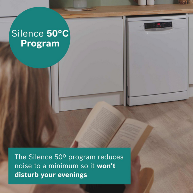 Bosch SMS26AW08G Series 2 Free-Standing Dishwasher - 12 Place Settings - E Energy Rated -