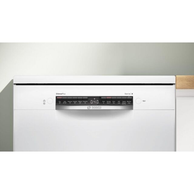 Bosch SMS4EKW06G Series 4 Full Size Dishwasher - 13 Place Settings - B Energy Rated
