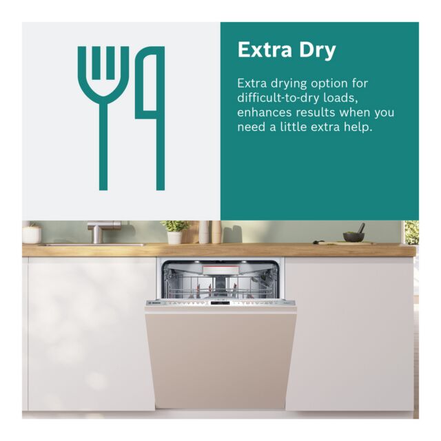 Bosch SMV2HTX02G Series 2 Integrated Full Size Dishwasher - 13 Place Settings - D Energy Rated