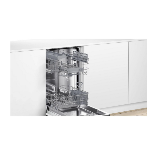 Bosch SPV2HKX42G Integrated Slimline Dishwasher - E Energy Rated - H81.5 W44.8 D55