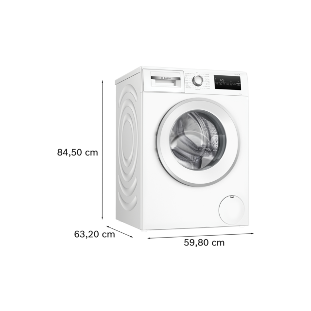 Bosch WAN28254GB Series 4 8Kg 1400 Spin Washing Machine - A Energy Rated - H84.5 W59.8 D59