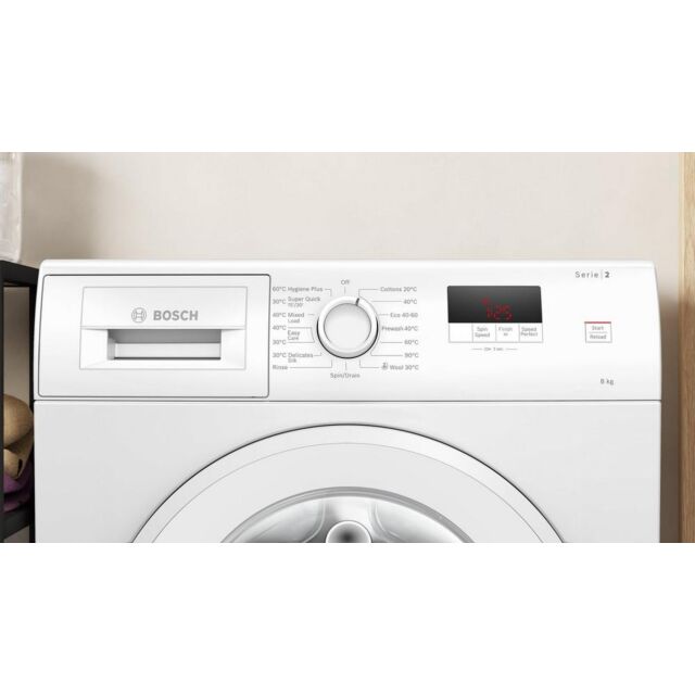 Bosch WGE03408GB Serie 2 8Kg 1400 Spin Washing Machine - A Energy Rated - H84.5 W59.8 D58.8