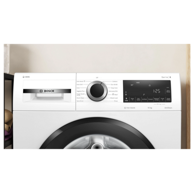 Bosch WGG254F1GB Series 6 10Kg 1400 Spin I-Dos Washing Machine - A Energy Rated - H84.5 W59.8 D58.8