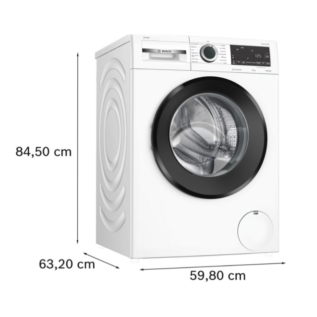 Bosch WGG254F1GB Series 6 10Kg 1400 Spin I-Dos Washing Machine - A Energy Rated - H84.5 W59.8 D58.8