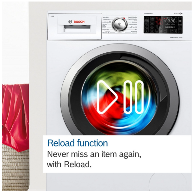 Bosch WGG254F1GB Series 6 10Kg 1400 Spin I-Dos Washing Machine - A Energy Rated - H84.5 W59.8 D58.8