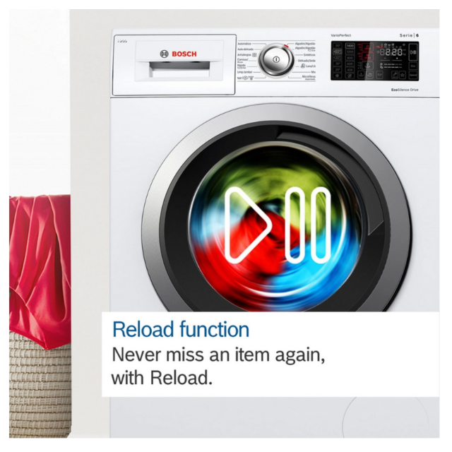 Bosch WGG254Z1GB Series 6 10Kg 1400 Spin Washing Machine - A Energy Rated - H84.5 W59.8 D58.8