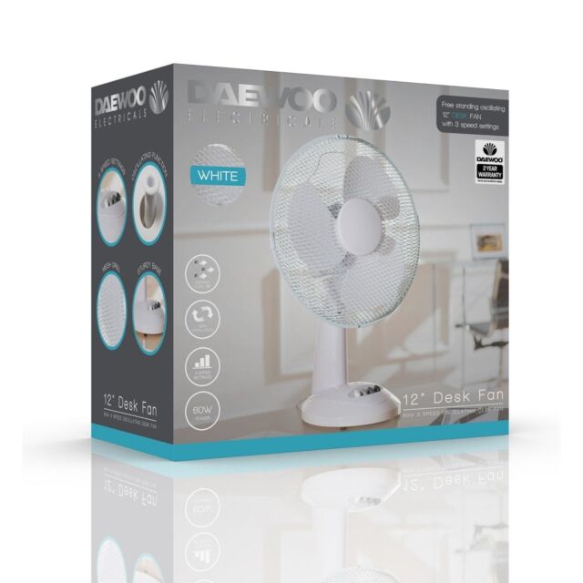 Daewoo COL1063 12 Inch Desk Fan