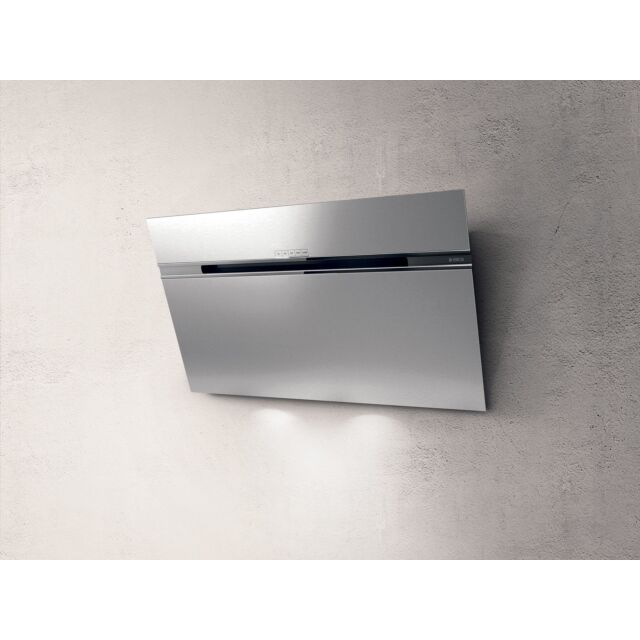 Elica Asc-Led-60-Ss 60 Cm Angled Chimney Hood -  H103.5–146.5 W59.8 D13.7-25