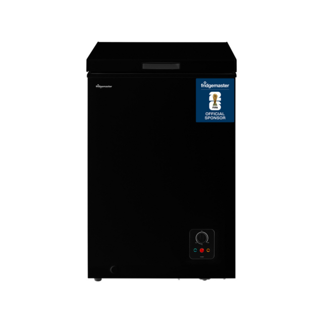 Fridgemaster MCF96EB 95L Freestanding Chest Freezer - H85.4 W54.6 D47.9