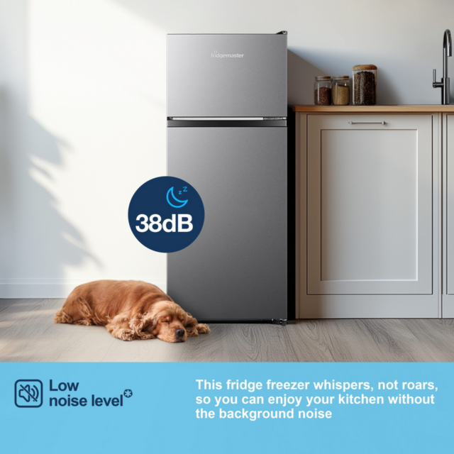Fridgemaster MTM48120ES 70/30 Top Mount Fridge Freezer - H117 W47.5 D48.7