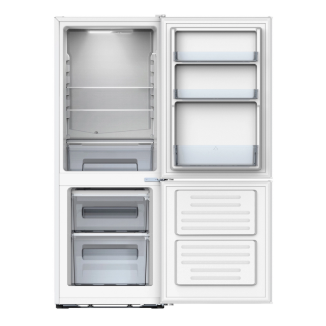 Haden HK127W 70/30 Static Fridge Freezer - E Energy Rated - H127.6 W48.7 D54