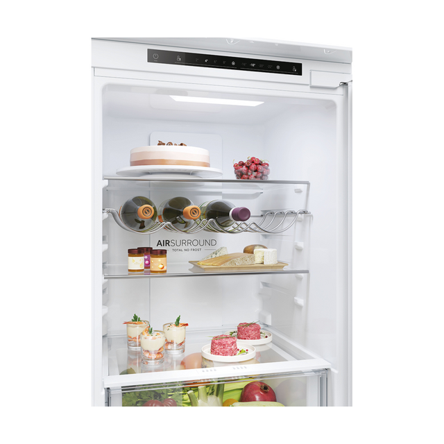 Haier HB50T618FMK Built In 50/50 Frost Free Fridge Freezer - Sliding Hinge - E Energy Rated