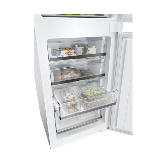 Haier HB50T618FMK Built In 50/50 Frost Free Fridge Freezer - Sliding Hinge - E Energy Rated