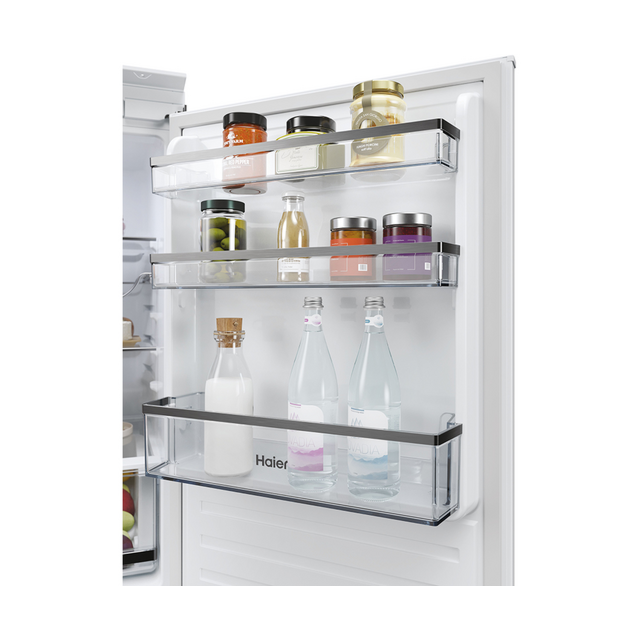 Haier HB50T618FMK Built In 50/50 Frost Free Fridge Freezer - Sliding Hinge - E Energy Rated