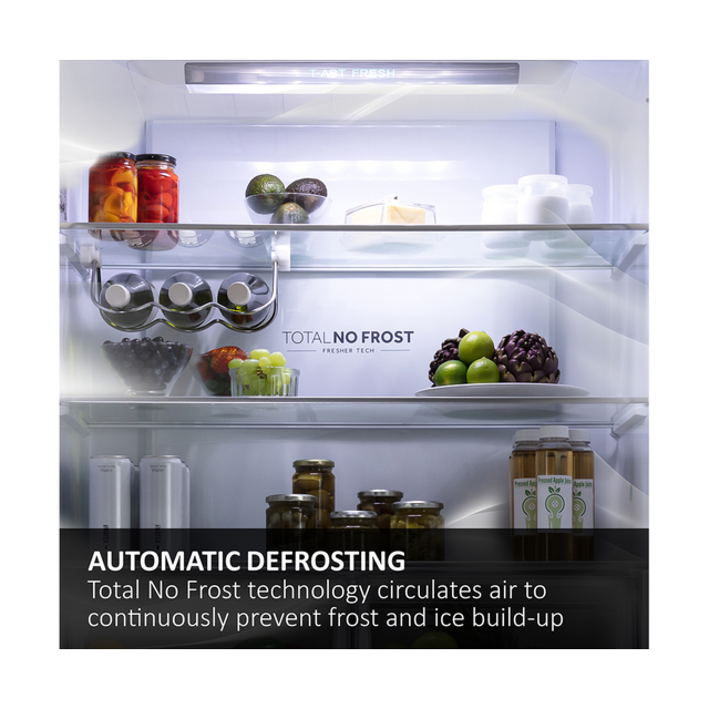 Haier HB50T618FMK Built In 50/50 Frost Free Fridge Freezer - Sliding Hinge - E Energy Rated