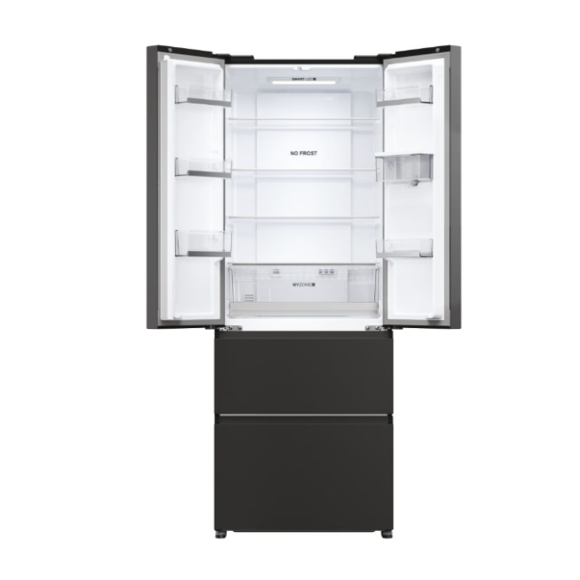 Haier HFR5719EWPB Frost Free Fridge Freezer - Water - E Energy Rated - H190 W70 D67.5 
