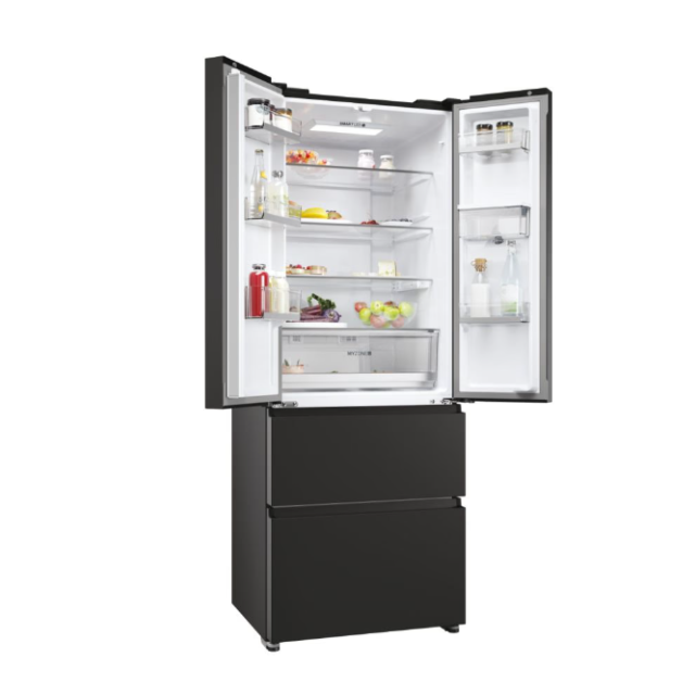 Haier HFR5719EWPB Frost Free Fridge Freezer - Water - E Energy Rated - H190 W70 D67.5 