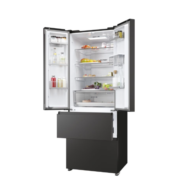 Haier HFR5719EWPB Frost Free Fridge Freezer - Water - E Energy Rated - H190 W70 D67.5 