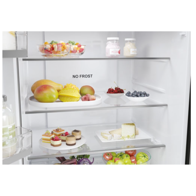 Haier HFR5719EWPB Frost Free Fridge Freezer - Water - E Energy Rated - H190 W70 D67.5 