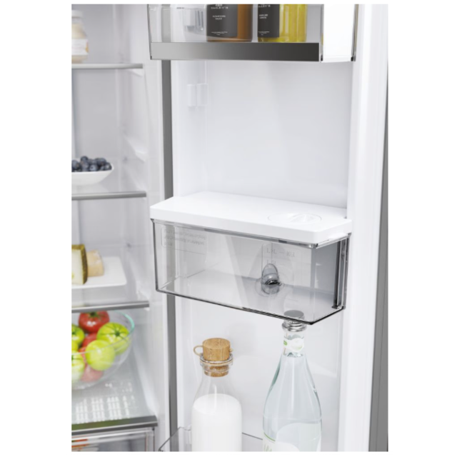 Haier HFR5719EWPB Frost Free Fridge Freezer - Water - E Energy Rated - H190 W70 D67.5 
