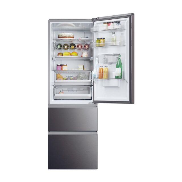 60/40 Frost Free Fridge Freezer - Dark Inox