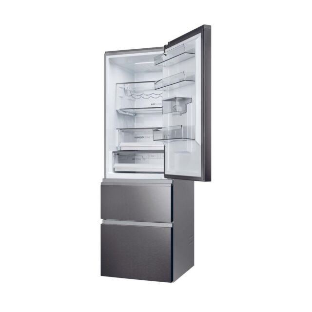 60/40 Frost Free Fridge Freezer - Dark Inox