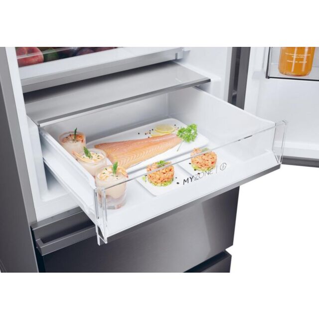 60/40 Frost Free Fridge Freezer - Dark Inox