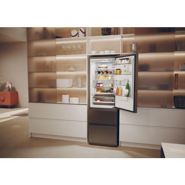 60/40 Frost Free Fridge Freezer - Dark Inox