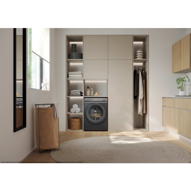 Haier HW100B14367GUUK 10Kg/1400 Spin Wifi Connected Washing Machine - A Energy Rated - H85 W59.5 D58