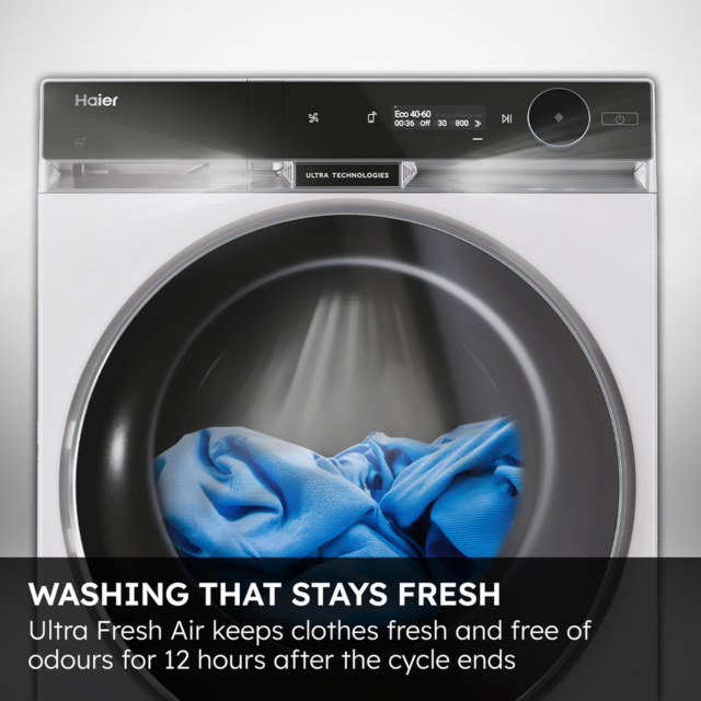 Haier HW110-BD14397UUK 11Kg 1400 Spin Washing Machine - H85 W60 D63
