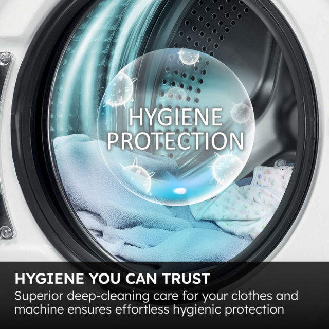 Haier HWD80BP14367TU. 8Kg/5Kg 1400 Spin Washer Dryer - A Energy Rated - H85 W60 D55