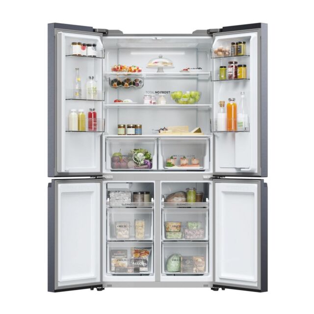 Haire HCR5919EHMB Multi Door American Fridge Freezer - Water & Ice - E Energy Rated - H190 W90.8 D64