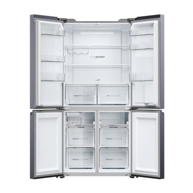 Haire HCR5919EHMB Multi Door American Fridge Freezer - Water & Ice - E Energy Rated - H190 W90.8 D64