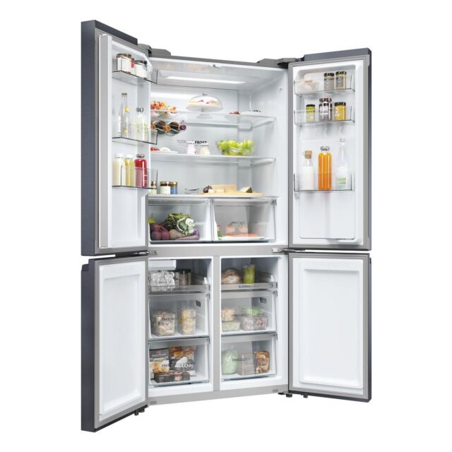 Haire HCR5919EHMB Multi Door American Fridge Freezer - Water & Ice - E Energy Rated - H190 W90.8 D64