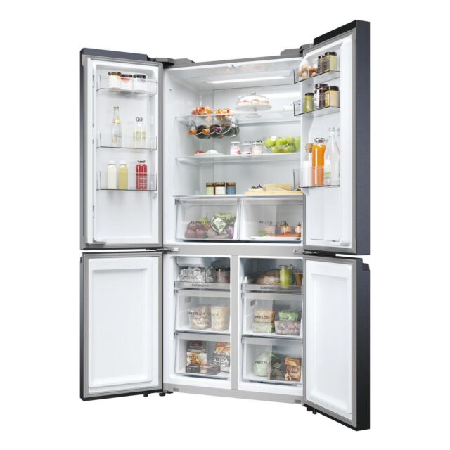 Haire HCR5919EHMB Multi Door American Fridge Freezer - Water & Ice - E Energy Rated - H190 W90.8 D64