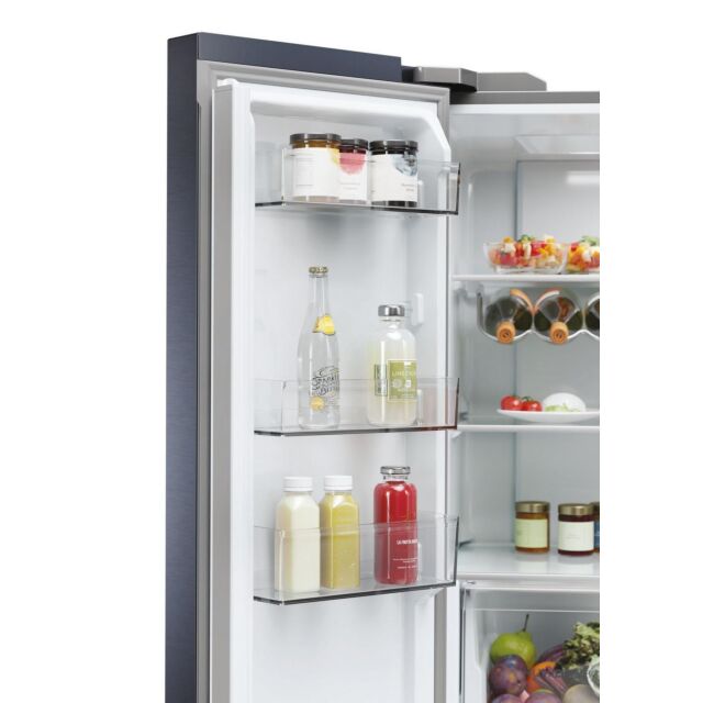 Haire HCR5919EHMB Multi Door American Fridge Freezer - Water & Ice - E Energy Rated - H190 W90.8 D64